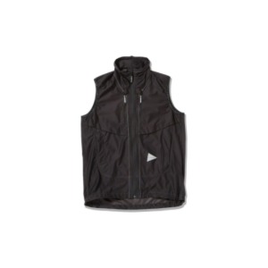 앤드원더 raschel rip vest (BLACK)